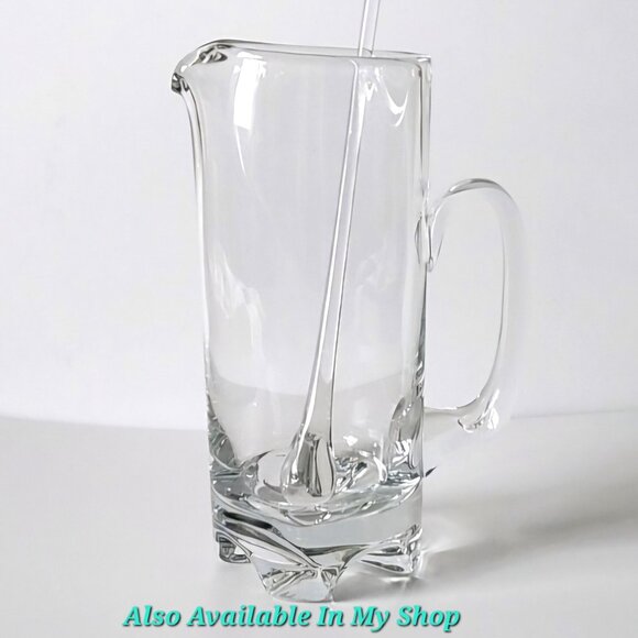 Exquisite Bormioli Rocco Carafe | Eternity Glass Pitcher | Wine Decanter - Picture 10 of 10